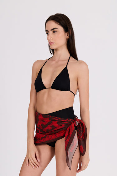 REVOLT JUNGLE SCARF - LAVA