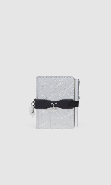 NOTEBOOK/PENHOLDER - A6 BLACK