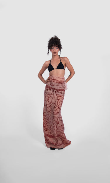 prev - EARTHLINGS PAREO/VERSATILE CLOTH - ROSY