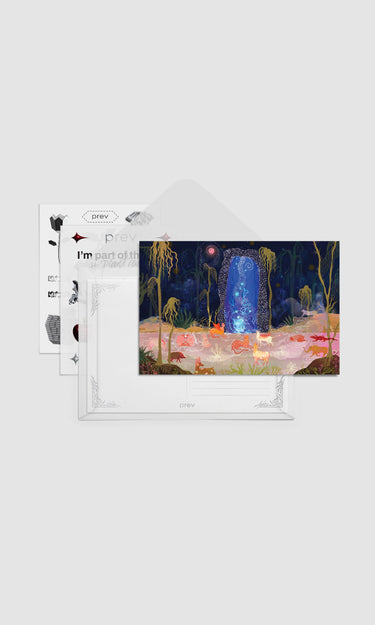 prev - EVOLVE POSTCARD