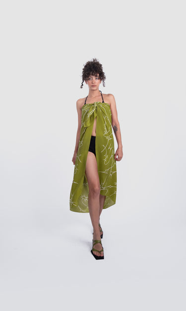 prev - SELF - CARE PAREO/VERSATILE CLOTH - ROSEMARY