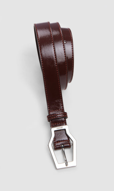 KAREL BELT MIDI - DEEP PLUM