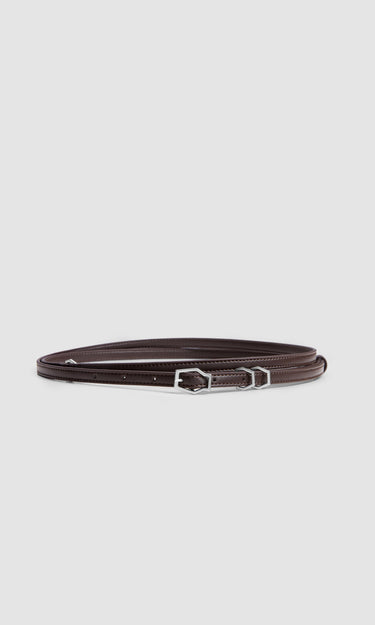 KAREL BELT MINI - BROWNIE