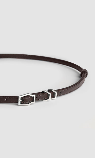 KAREL BELT MINI - BROWNIE