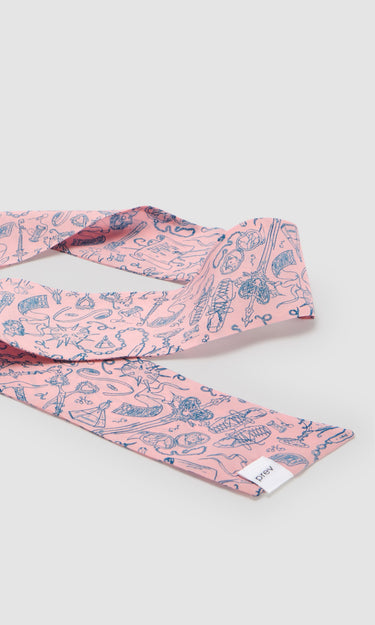 TENDER CHAOS TINY SCARF - PINKIE