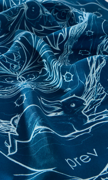 EARTHLINGS SCARF - ATLANTIC