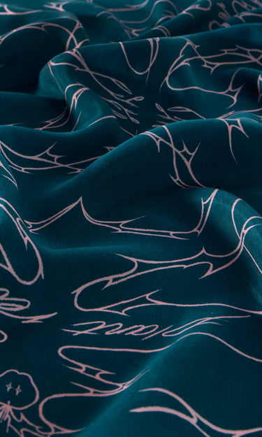 SELF-CARE SCARF - CORAL