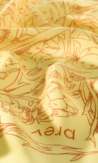 FORBIDDEN HARVEST SCARF - SOLEIL