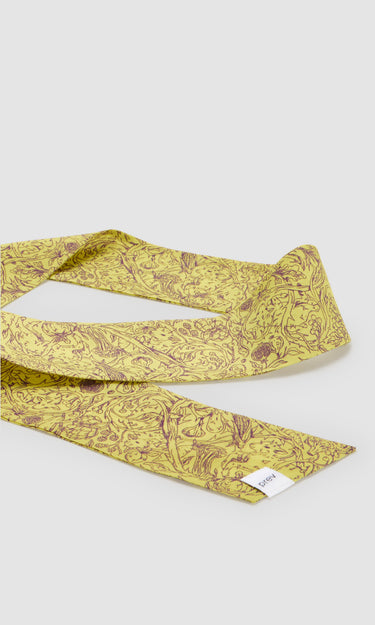 FORBIDDEN HARVEST TINY SCARF - LIMONCELLO