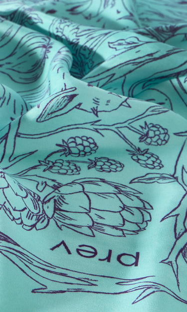 FORBIDDEN HARVEST SCARF - SEAGLASS