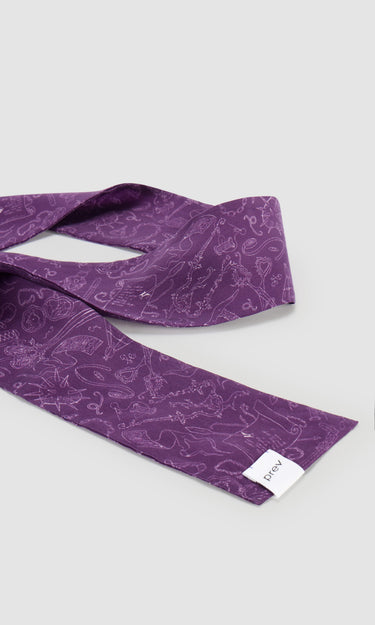 TENDER CHAOS TINY SCARF - WISTERIA