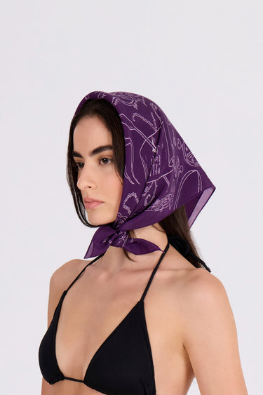 TENDER CHAOS BANDANA - WISTERIA