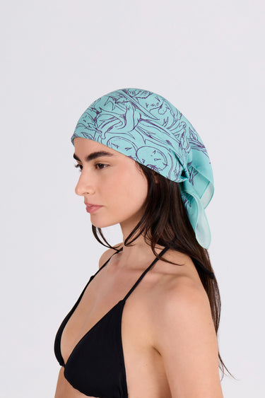 FORBIDDEN HARVEST BANDANA - SEAGLASS