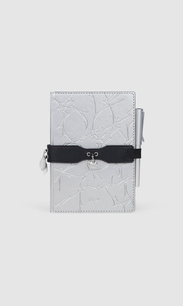 NOTEBOOK/PENHOLDER - A5 BLACK