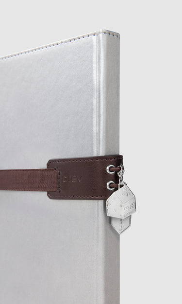 NOTEBOOK/PENHOLDER - A5 ESPRESSO