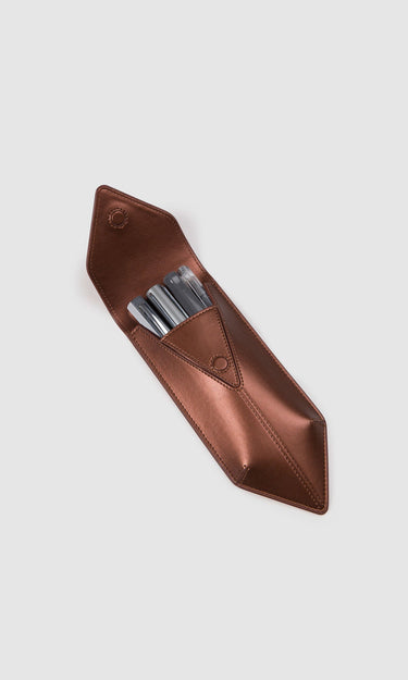 PEN CASE - CINNAMON