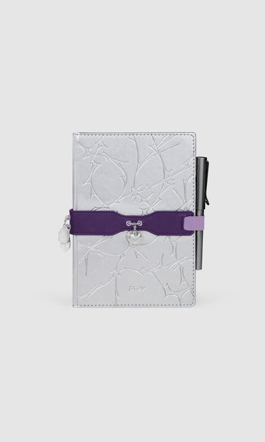 NOTEBOOK/PENHOLDER - A5 IRIS