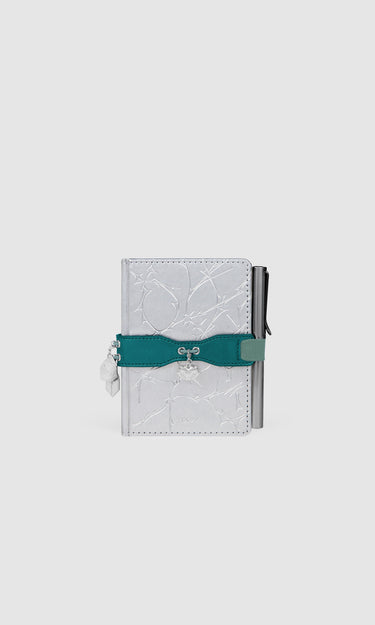NOTEBOOK/PENHOLDER - A6 TEAL