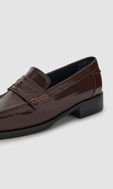 JOAN LOAFER - DEEP PLUM