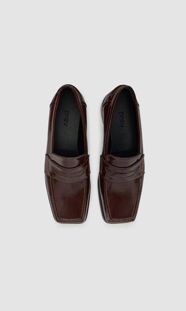 JOAN LOAFER - DEEP PLUM