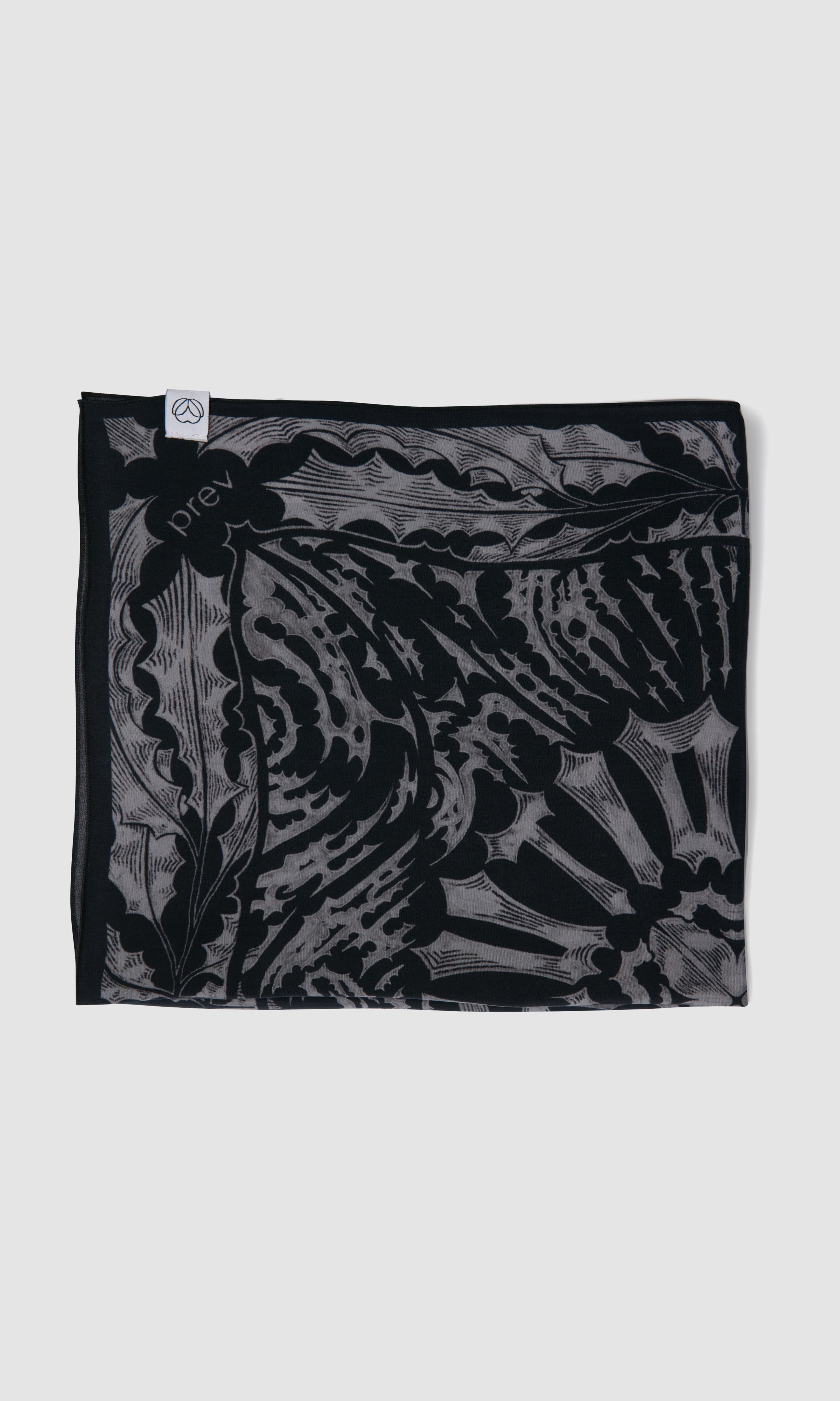 prev - REVOLT JUNGLE BANDANA - BLACK