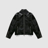 prev - Leather Jacket - ROBIN - BLACK