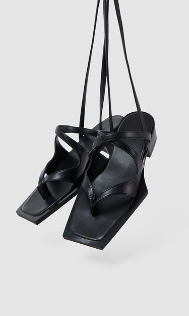 prev--KAREL SANDALS - BLACK