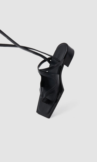 prev--KAREL SANDALS - BLACK